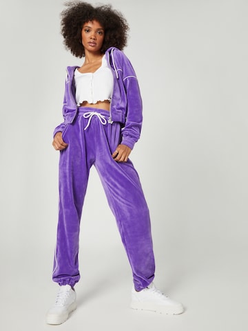 Effilé Pantalon 'Rieke' VIERVIER en violet