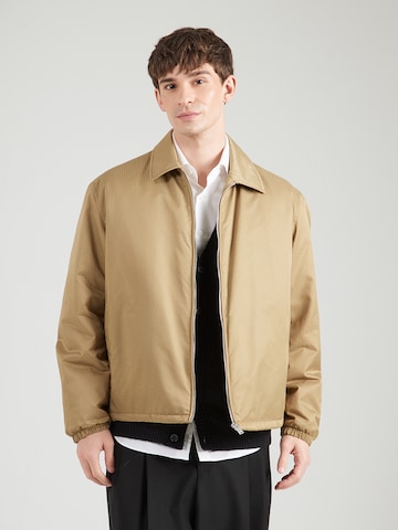 BOSS Tussenjas 'H-Crestell' in Beige: voorkant