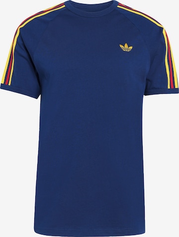 T-Shirt ADIDAS ORIGINALS en bleu : devant