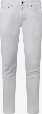 Jean 'Stanley' Pepe Jeans en blanc : devant