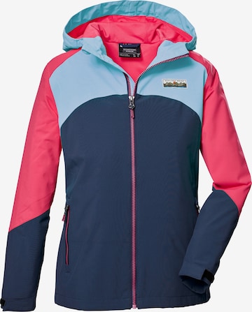 KILLTEC Outdoor jacket in Blue: front