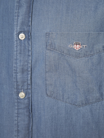 GANT Regular Fit Hemd in Blau