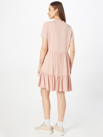 VILA Платье-рубашка 'Morose' в Ярко-розовый