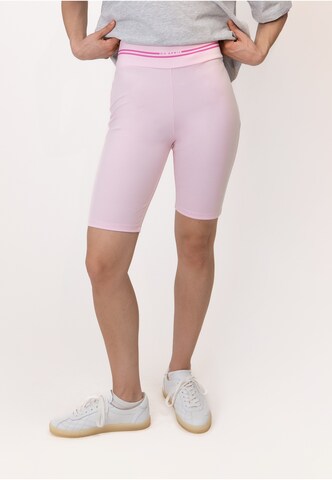 Skinny Leggings 'Roxie' di OH APRIL in rosa: frontale