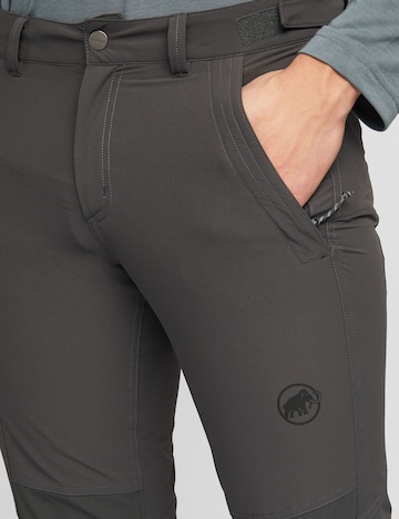MAMMUT Regular Outdoorhose in Grau