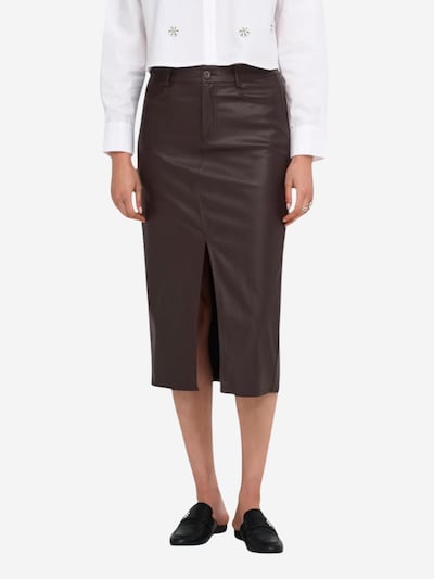 Gonna 'ONLBITTEN FAUX LEATH PENCIL SKIRT CC OTW 15373299' in 42 ONLY di colore cioccolato, Visualizzazione prodotti