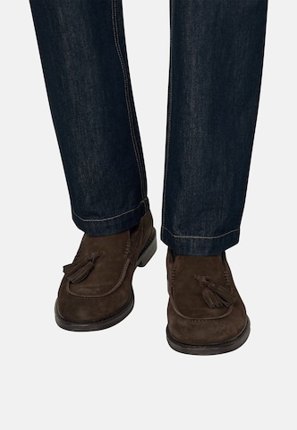 Boggi Milano Moccasin in Brown: front