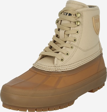 Polo Ralph Lauren Lace-up boots 'CLAUS' in Green: front