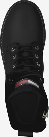 Tommy Jeans Schnürstiefelette in Schwarz