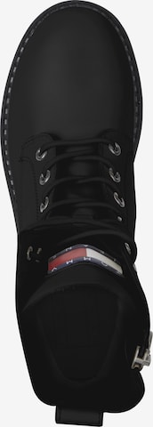 Tommy Jeans Lace-Up Ankle Boots in Black