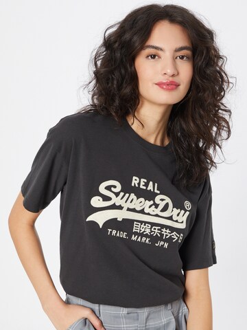 Superdry - Camiseta en negro