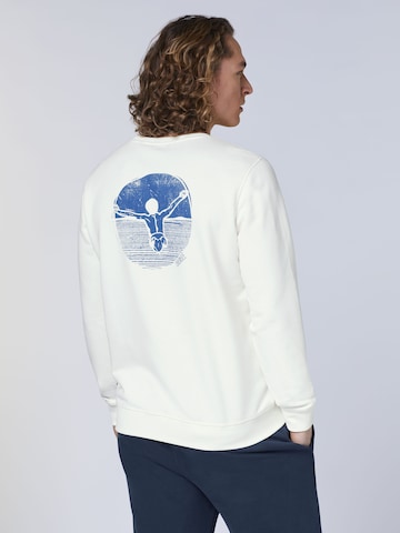 CHIEMSEE Sweatshirt in White