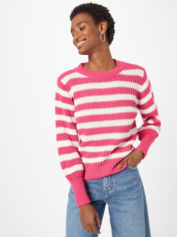 Hailys Sweater 'Loni' in Pink: front