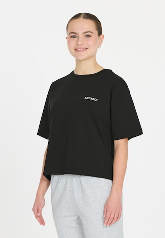 Les'Arcs Shirt 'Jerety' in Black: front