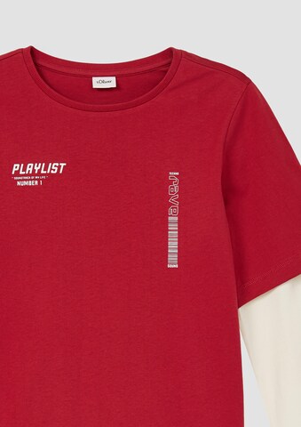 s.Oliver Shirt in Rot