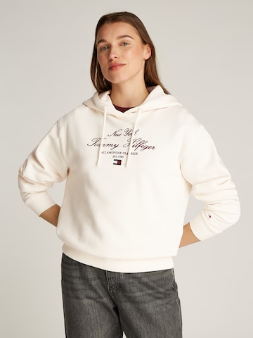 TOMMY HILFIGER Sweatshirt in Wit: voorkant