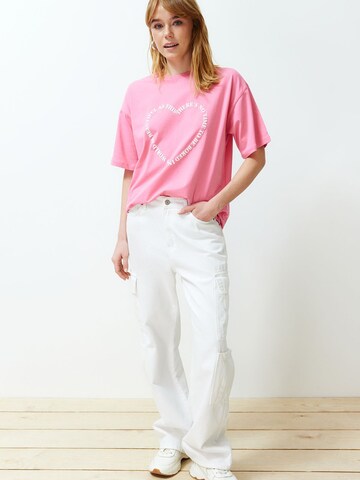 Trendyol T-Shirt in Pink
