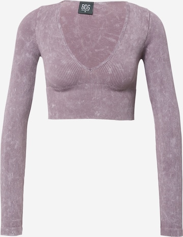 BDG Urban Outfitters - Camisa 'JOSIE' em roxo: frente