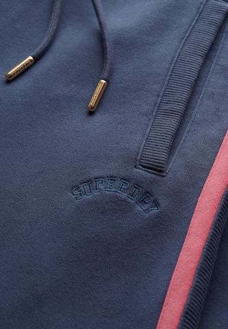 Wide Leg Pantalon 'Essentials' Superdry en bleu