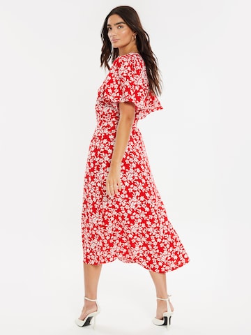 Threadbare Shirt Dress 'Fruit' in Red