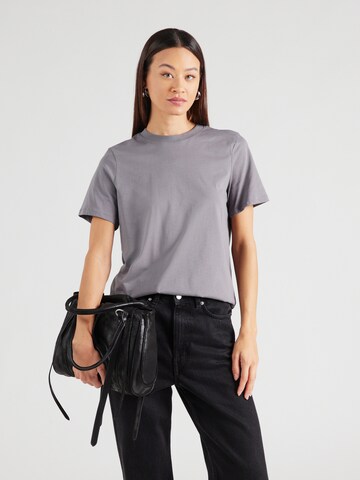 Tricou 'PCRIA' de la PIECES pe gri: față