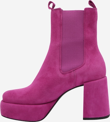 Kennel & Schmenger Ankle Boots 'CLIP' in Pink