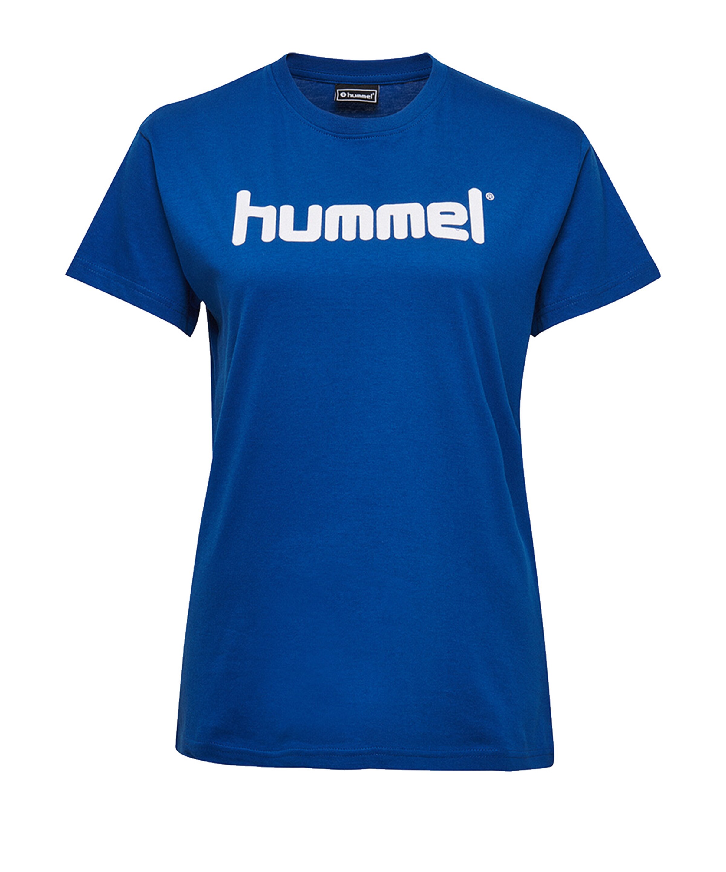 Hummel Shirt in Blauw: voorkant