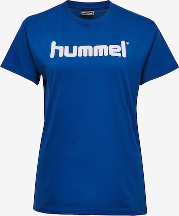 T-shirt Hummel en bleu : devant