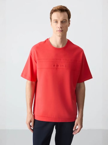 Tommy Life - Fato de desporto em vermelho