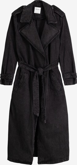 Bershka Between-seasons coat in Black, Item view