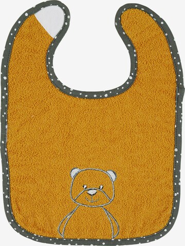 STERNTALER Bib 'Terrybär' in Yellow