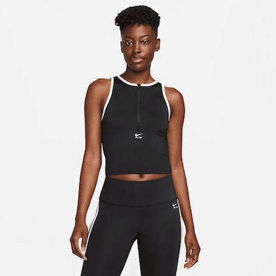NIKE Sports Top in Black / White, Item view