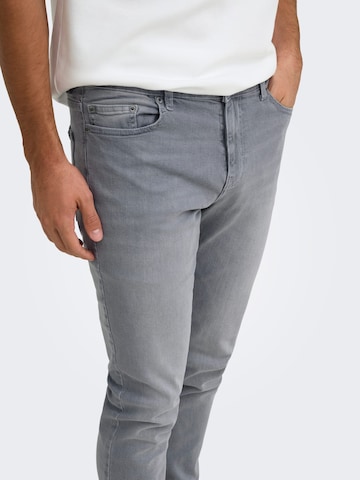 Only & Sons Skinny Jeans 'LOOM' in Grey