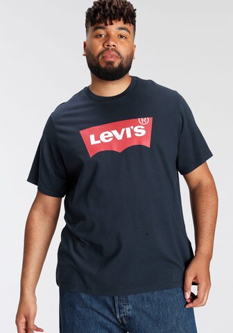 Levi's® Big & Tall Majica 'Graphic Tee' | modra barva: sprednja stran