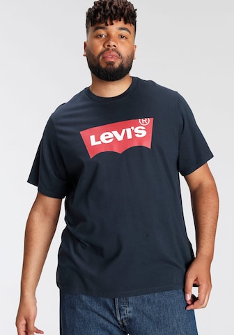 Levi's® Big & Tall Shirt 'Graphic Tee' in Blue: front