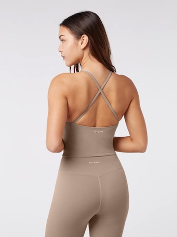 YO-GAYA Sporttop 'Ultimate Top' in Beige