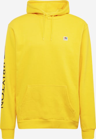 Brixton Sweatshirt 'ALTON' in Yellow: front