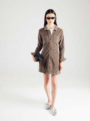Noisy may Kleid 'NMNISE' in Braun