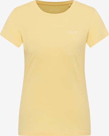 MUSTANG Shirt ' Loa ' in Gelb: Vorderseite