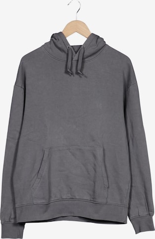 TOM TAILOR DENIM Kapuzenpullover L in Grau: Vorderseite