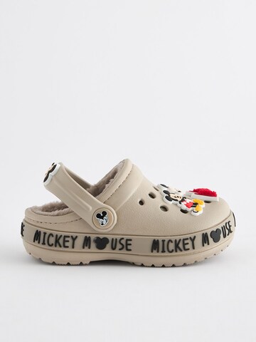 Pantoufle 'Mickey Mouse' Next en beige