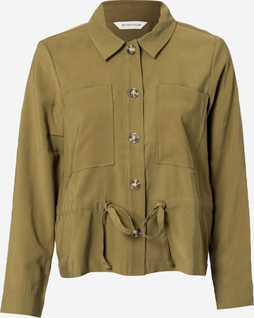 TOM TAILOR Between-Season Jacket in Green: front