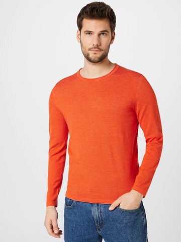 OLYMP Sweater in Orange: front