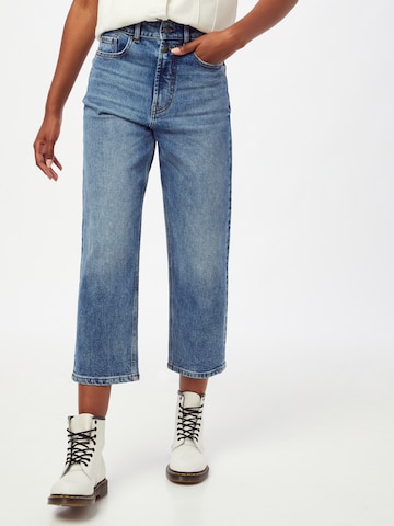 ESPRIT Wide leg Jeans in Blauw: voorkant