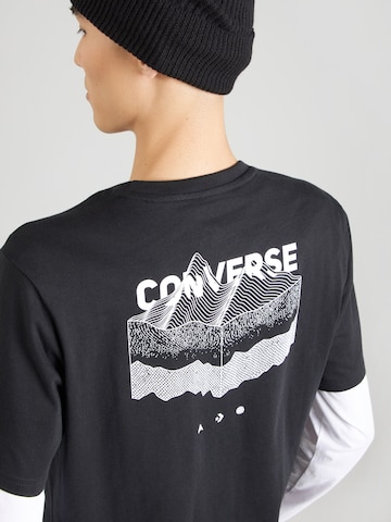 CONVERSE Koszulka 'ACTIVE' w kolorze czarny