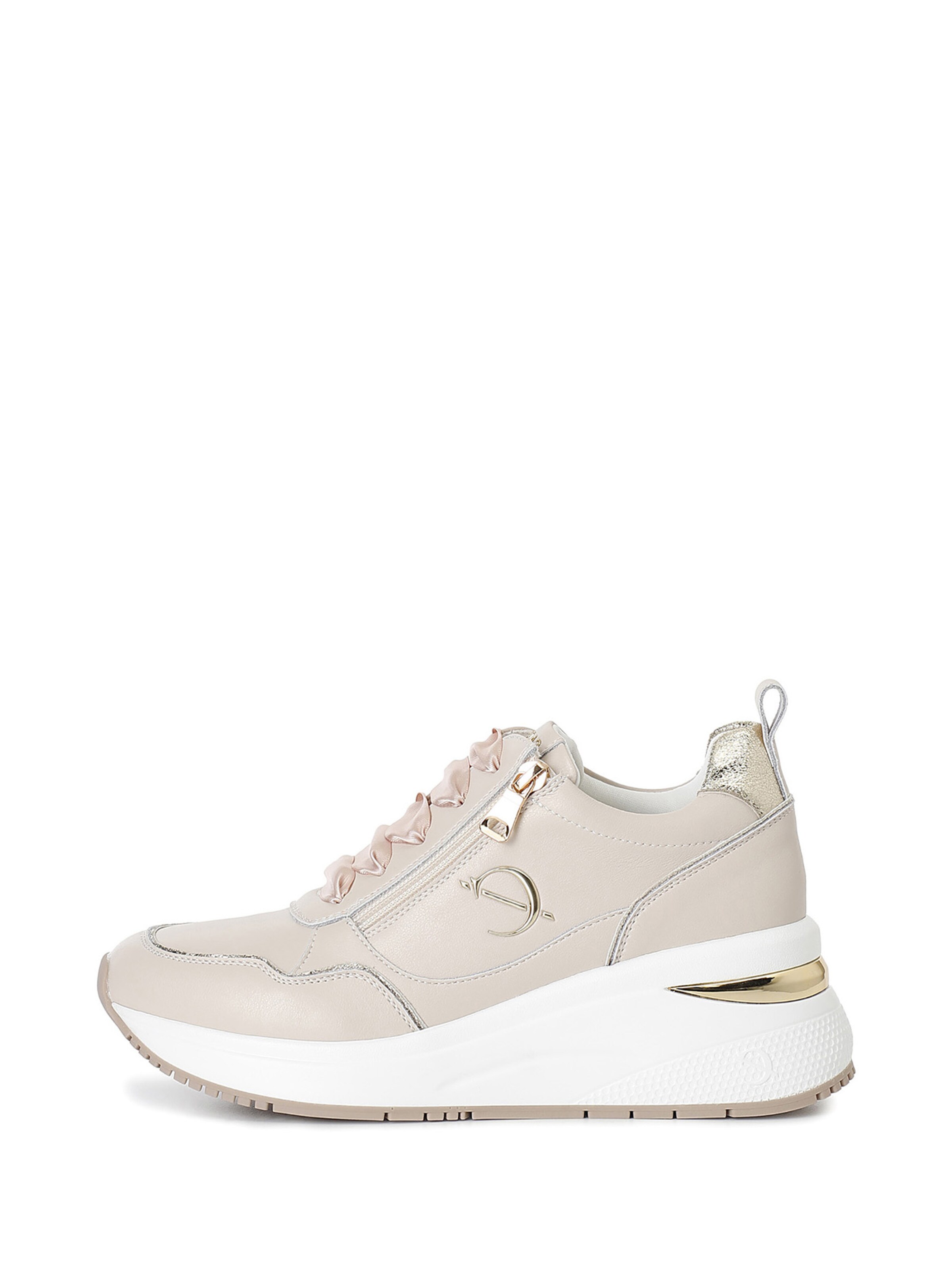 Sneaker bassa di CAFè NOIR in rosa: frontale