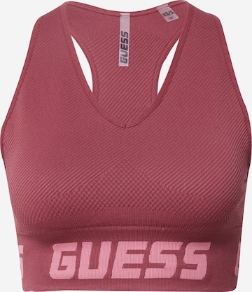 GUESS Sports Bra 'TRUDY' in Red: front