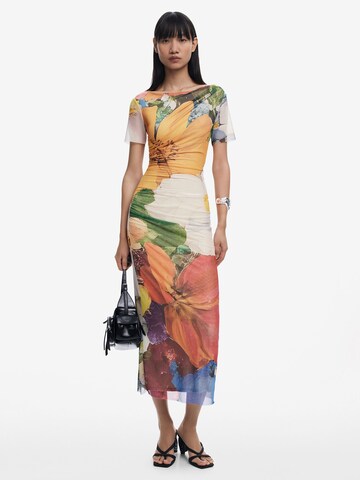 Desigual Dress in Orange: front