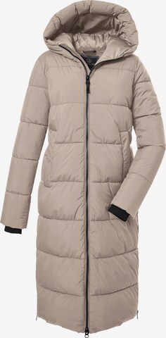 Manteau outdoor G.I.G.A. DX by killtec en rose : devant