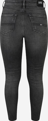 Tommy Jeans Skinny Jeansy 'NORA' w kolorze czarny